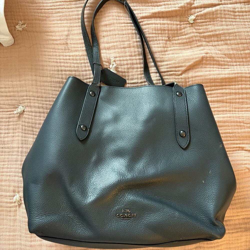 Coach Leather Tote
